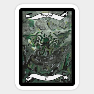 Hierophant - Lovecraft Tarot Card Sticker